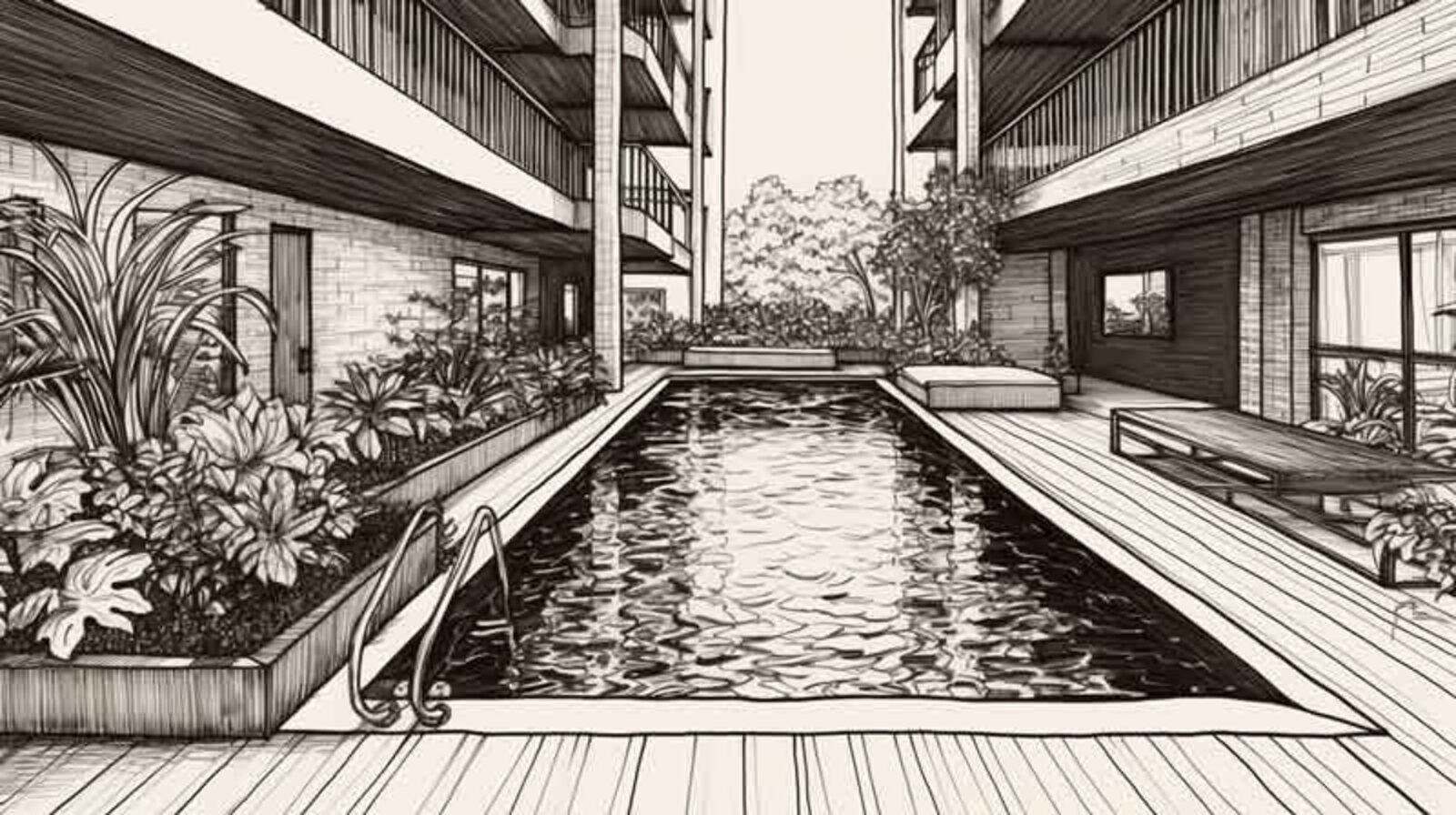 Private condominium in Singapore